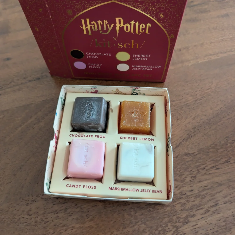 Harry Potter x Kitsch Mini Body Wash Set - 4pc
